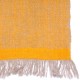 NYOMA GIALLO, plaid Pashmina spessa 100% cashmere filata a mano