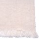 RUPSHU IVORY, handspun handwoven thick cashmere pashmina throw