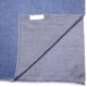 SWAN BLAU, Schal echter reversible pashmina 100% handgewebter Kaschmir