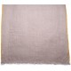 LINA BEIGE und GOLD, echte handbestickte Pashmina-Stola 100% Kaschmir