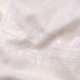 BIANCA IVORY, real pashmina 100% cashmere with handmade embroideries