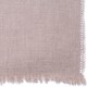 LINA BEIGE et BLANC, étole véritable pashmina 100% cachemire brodé main