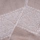 EMMA BEIGE, hand-embroidered 100% cashmere pashmina stole