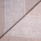 EMMA BEIGE, étole véritable pashmina 100% cachemire brodé main