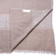 EMMA BEIGE, stola pashmina ricamata a mano in 100% cashmere