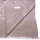 ZOE ROSA, stola vera Pashmina 100% cashmere ricamata a mano