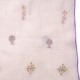 ALIA IVORY, real pashmina 100% cashmere with handmade embroideries