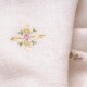 ALIA IVORY, real pashmina 100% cashmere with handmade embroideries