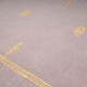 ALIA GOLD, real pashmina 100% cashmere with handmade embroideries