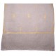 ALIA GOLD, real pashmina 100% cashmere with handmade embroideries