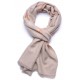 FARFALLA BEIGE CHIARO, stola vera Pashmina 100% cashmere ricamata a mano