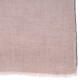 ARIEL BEIGE XXL, scialle vera Pashmina 100% cashmere ricamata a mano