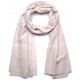 FLORIE BEIGE CHIARO, scialle vera Pashmina 100% cashmere ricamata a mano