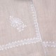 FLORIE BEIGE CHIARO, scialle vera Pashmina 100% cashmere ricamata a mano