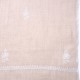 FLORIE BEIGE CHIARO, scialle vera Pashmina 100% cashmere ricamata a mano