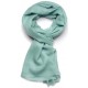 Echte celadongroen pashmina - 100% cashmere Stola