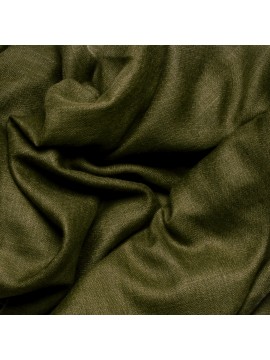 Echte Militair groene Pashmina - 100% cashmere Stola