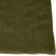 Echte Militair groene Pashmina - 100% cashmere Stola