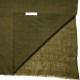 Handwoven cashmere pashmina Stole Army green