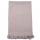 NYOMA BEIGE, halfdikke Pashmina sjaal 100% handgesponnen cashmere