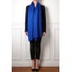 Vera Pashmina 100% cashmere Scialle Blu cobalto