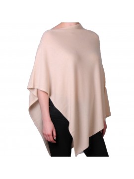 poncho cachemire noir