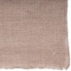 Echte Pashmina Carré Naturbeige 100% Handgewebter Kaschmir