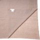 Echte Pashmina Carré Naturbeige 100% Handgewebter Kaschmir