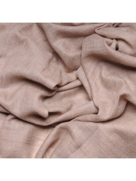 Genuine natural beige undyed pashmina cashmere square size