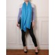 Echte Pashmina 100% cashmere Turquoise Blauw