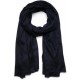 Handwoven cashmere pashmina Shawl Night blue