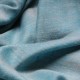 SACHA TURQUOISE, étole véritable Pashmina 100% cachemire réversible