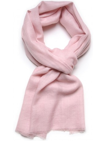 Echte Pashmina Stola 100% pastelroze cashmere