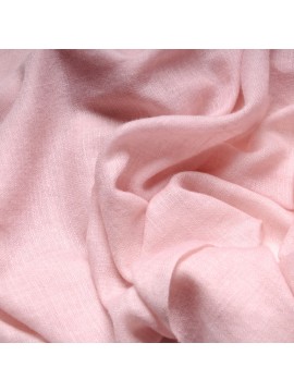 Pashmina auténtica 100% cachemira rosa pastel