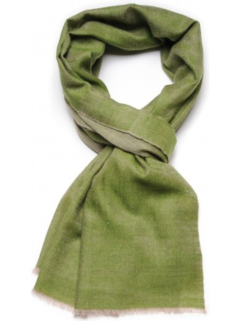 Reversible cashmere scarf