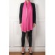 SACHA PINK, Handwoven cashmere pashmina Stole REVERSIBLE