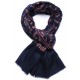 JANET NAVY, handgeborduurde 100% cashmere pashmina sjaal