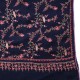 JANET NAVY, handgeborduurde 100% cashmere pashmina sjaal