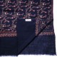 JANET NAVY, handgeborduurde 100% cashmere pashmina sjaal